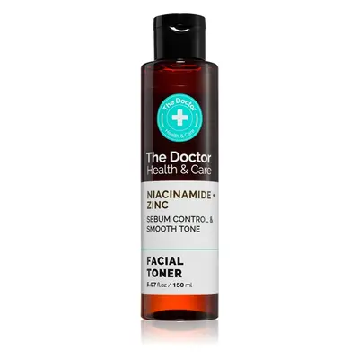 The Doctor Niacinamide + Zinc Sebum Control & Smooth Tone čisticí a matující tonikum 150 ml