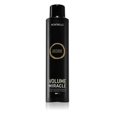 Montibello Decode Volume Miracle Spray objemový sprej na fénování a závěrečnou úpravu vlasů 250 