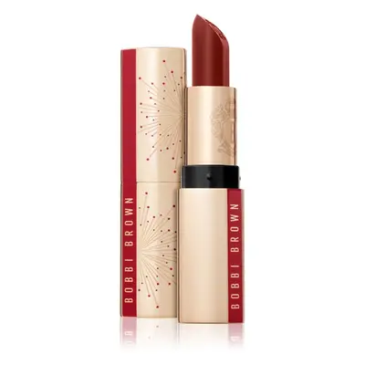 Bobbi Brown Holiday Luxe Lipstick luxusní rtěnka s hydratačním účinkem odstín Claret 3,5 g