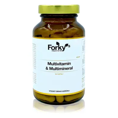 Forky’s Multivitamin & multimineral komplex vitamínů vegan 90 cps