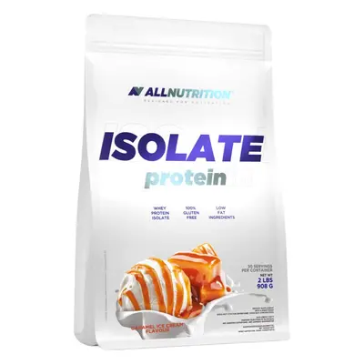 Allnutrition Isolate Protein syrovátkový izolát příchuť Caramel Ice Cream 908 g