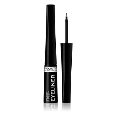 Revolution Relove Dip precizní tekutá oční linka odstín Black 5 ml