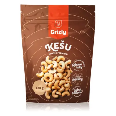 Grizly Kešu natural ořechy natural 250 g