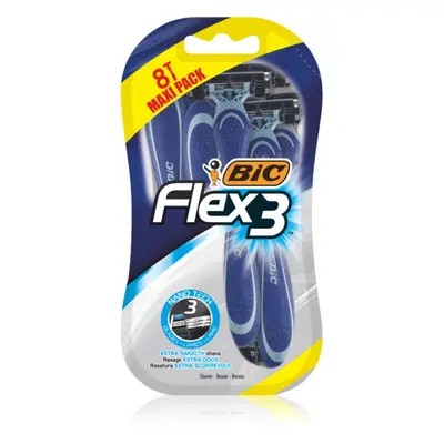 BIC FLEX3 jednorázová holítka pro muže 8 ks