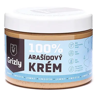 Grizly Arašídový krém jemný ořechová pomazánka 500 g