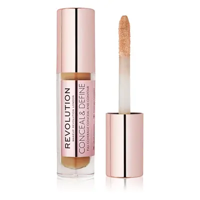 Makeup Revolution Conceal & Define tekutý korektor odstín C12 4 g