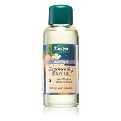 Kneipp Good Night tělový olej na noc Swiss Stone Pine & Balsam Torchwood 100 ml