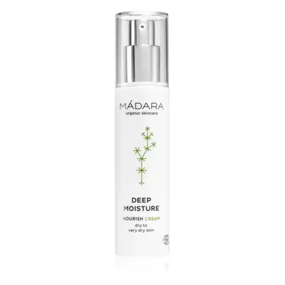 MÁDARA Deep Moisture hydratační a vyživující krém 50 ml