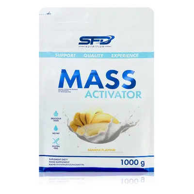 SFD Nutrition Mass Activator podpora tvorby svalové hmoty příchuť Banana 1000 g