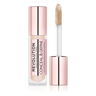 Makeup Revolution Conceal & Define tekutý korektor odstín C 6,5 4 g