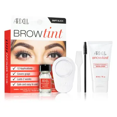 Ardell Brow Tint barva na obočí odstín Soft Black