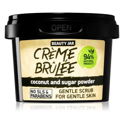 Beauty Jar Crème Brûlée jemný peeling na obličej 120 g