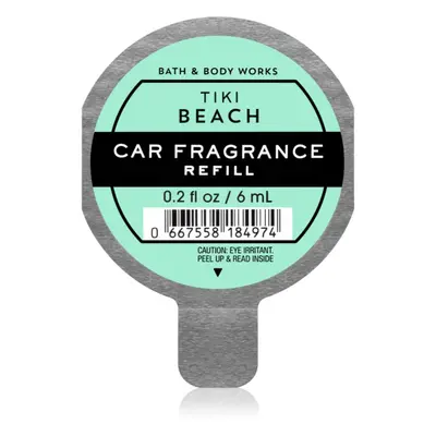 Bath & Body Works Tiki Beach vůně do auta náhradní náplň 6 ml