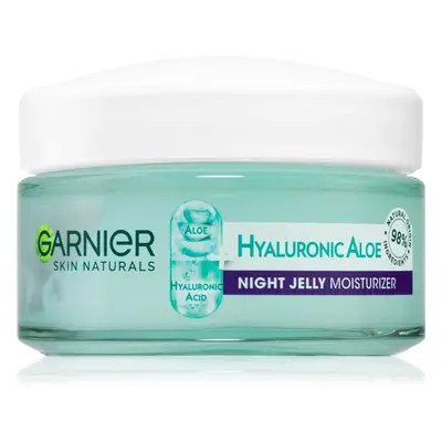 Garnier Hyaluronic Aloe Jelly noční gelový krém pro hydrataci a vyhlazení pleti 50 ml