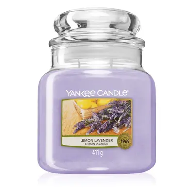 Yankee Candle Lemon Lavender vonná svíčka 411 g