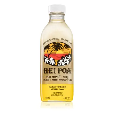 Hei Poa Pure Tahiti Monoï Oil Vanilla multifunkční olej na tělo a vlasy 100 ml