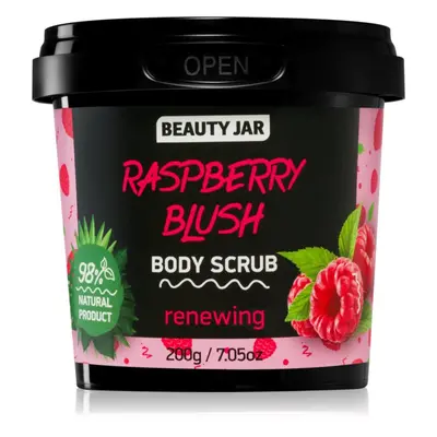 Beauty Jar Raspberry Blush osvěžující tělový peeling 200 g