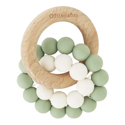 O.B Designs Teether Toy kousátko Mint 3m+ 1 ks