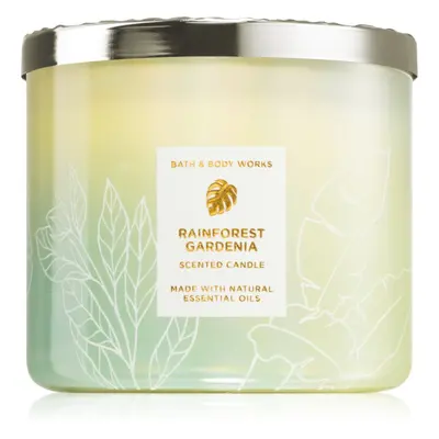 Bath & Body Works Rainforest Gardenia vonná svíčka II. 411 g