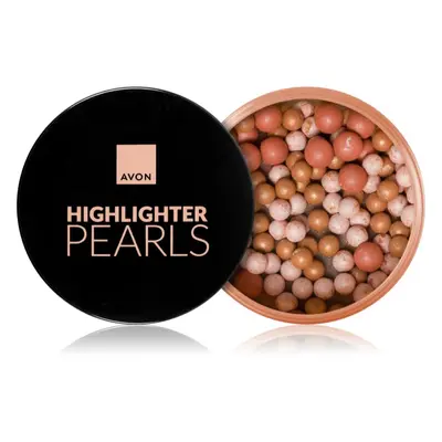 Avon Pearls rozjasňující třpytivé perly odstín Rose Gold 28 g