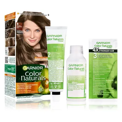 Garnier Color Naturals Creme barva na vlasy odstín 5 Natural Light Brown 1 ks