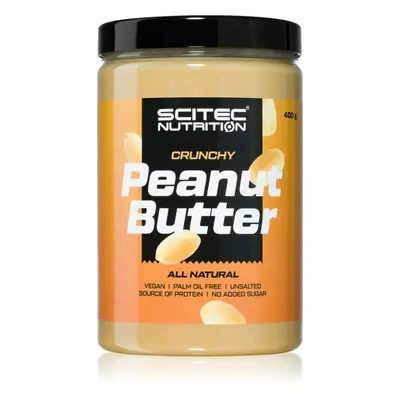 Scitec Nutrition Peanut Butter crunchy 100% ořechový krém Crunchy 400 g