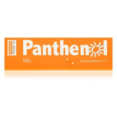 Dr. Müller Panthenol gel 7% zklidňující gel po opalování pro podrážděnou pokožku 100 ml