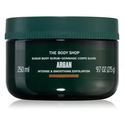 The Body Shop Argan Body Scrub tělový peeling s arganovým olejem 250 ml