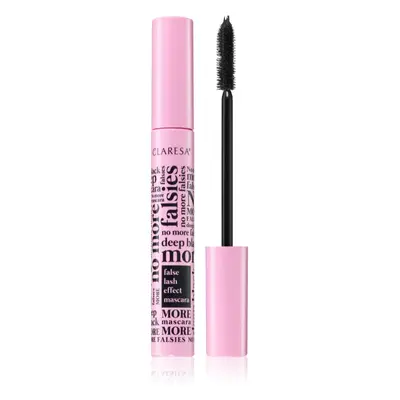 Claresa No More Falsies řasenka pro efekt umělých řas odstín Deep Black 10 g