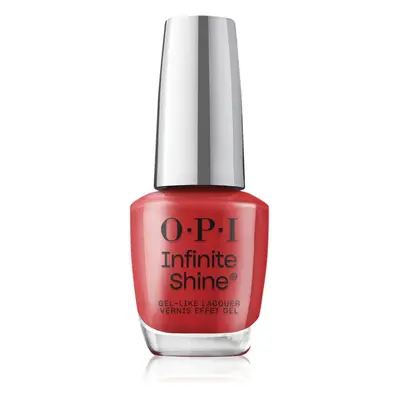 OPI Infinite Shine Silk lak na nehty s gelovým efektem BIG APPLE RED ™ 15 ml