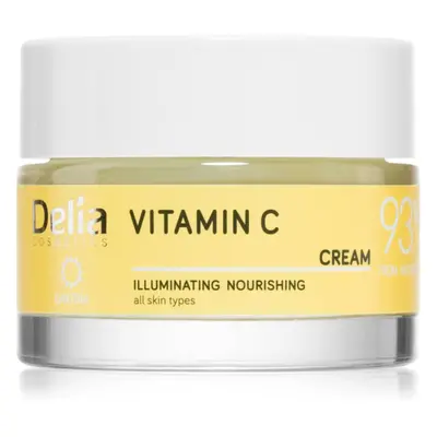 Delia Cosmetics Vitamin C rozjasňující denní krém na obličej 50 ml