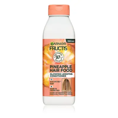 Garnier Fructis Pineapple Hair Food rozjasňující kondicionér pro dlouhé vlasy 350 ml