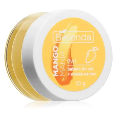 Bielenda Lip Care Lip Balm + Night Mask balzám na rty s vůní Mango Mania 10 g