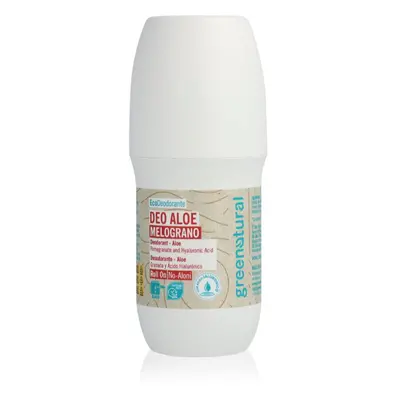 Greenatural Deodorant Roll-On Pomegranate minerální deodorant s kyselinou hyaluronovou 75 ml