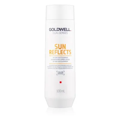 Goldwell Dualsenses Sun Reflects čisticí a vyživující šampon pro vlasy namáhané sluncem 100 ml