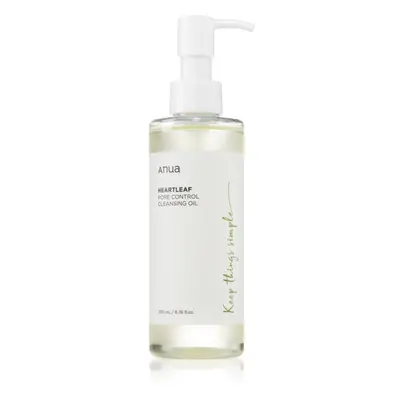 Anua Heartleaf Pore Control Cleansing Oil čisticí a odličovací olej s hydratačním účinkem 200 ml