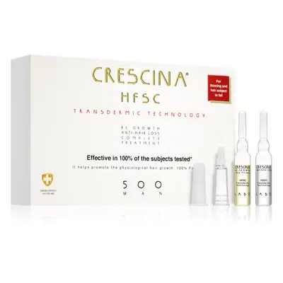 Crescina Transdermic 500 Re-Growth and Anti-Hair Loss péče pro podporu růstu a proti vypadávání 