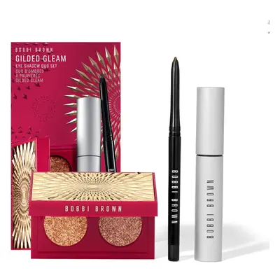 Bobbi Brown Holiday Gilded Gleam Eye Shadow Duo Set dárková sada pro dokonalý vzhled