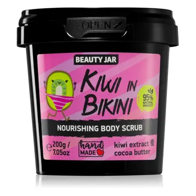 Beauty Jar Kiwi In Bikini vyživující tělový peeling 200 g