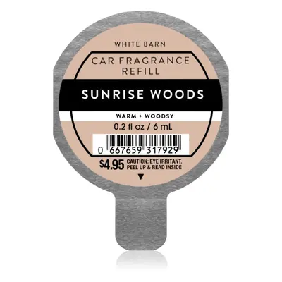 Bath & Body Works Sunrise Woods vůně do auta náhradní náplň 6 ml