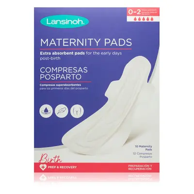 Lansinoh Maternity Pads 0-2 weeks porodnické vložky 10 ks