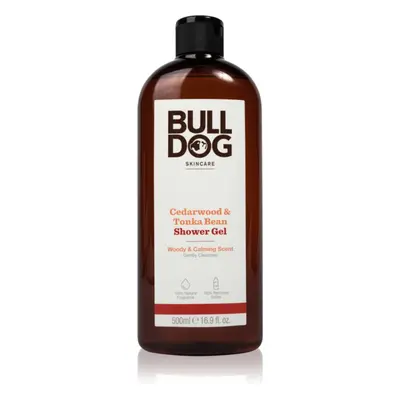 Bulldog Cedarwood and Tonka Bean sprchový gel pro muže 500 ml