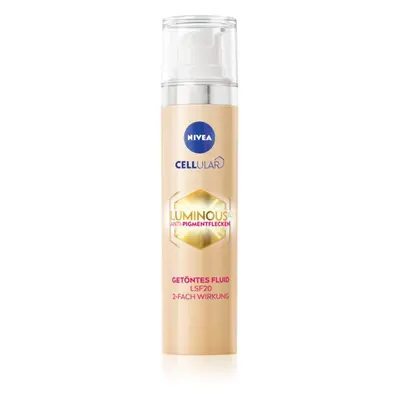 NIVEA Cellular Luminous 630 tónovací krém proti pigmentovým skvrnám 40 ml