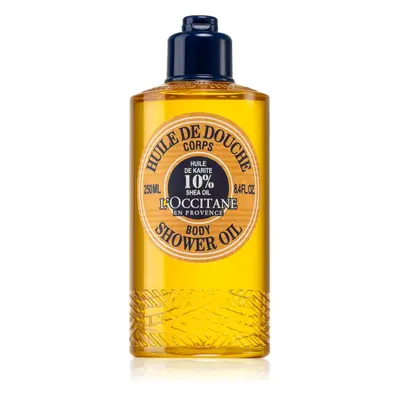 L’Occitane Karité Body Shower Oil pečující sprchový olej 250 ml