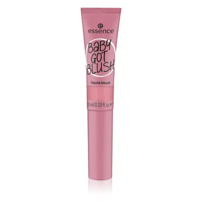 Essence BABY GOT BLUSH tekutá tvářenka odstín 30 Dusty Rose 10 ml