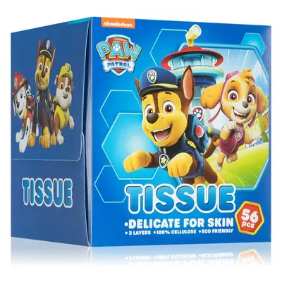 Nickelodeon Paw Patrol Tissue papírové kapesníky 56 ks