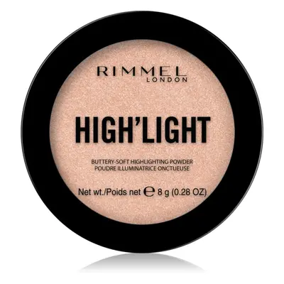 Rimmel High'light kompaktní pudrový rozjasňovač odstín 002 Candelit 8 g