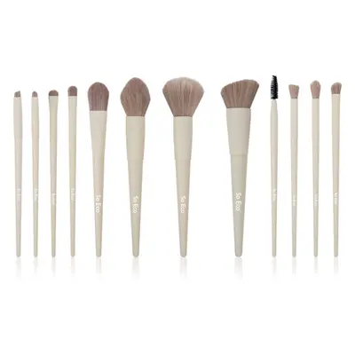 So Eco Flawless 12 Piece Brush Set Complexion Sponge sada štětců