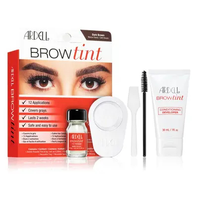 Ardell Brow Tint barva na obočí odstín Dark Brown