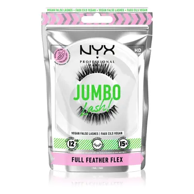 NYX Professional Makeup Jumbo Lash! umělé řasy typ 07 Full Feather Flex 1 pár